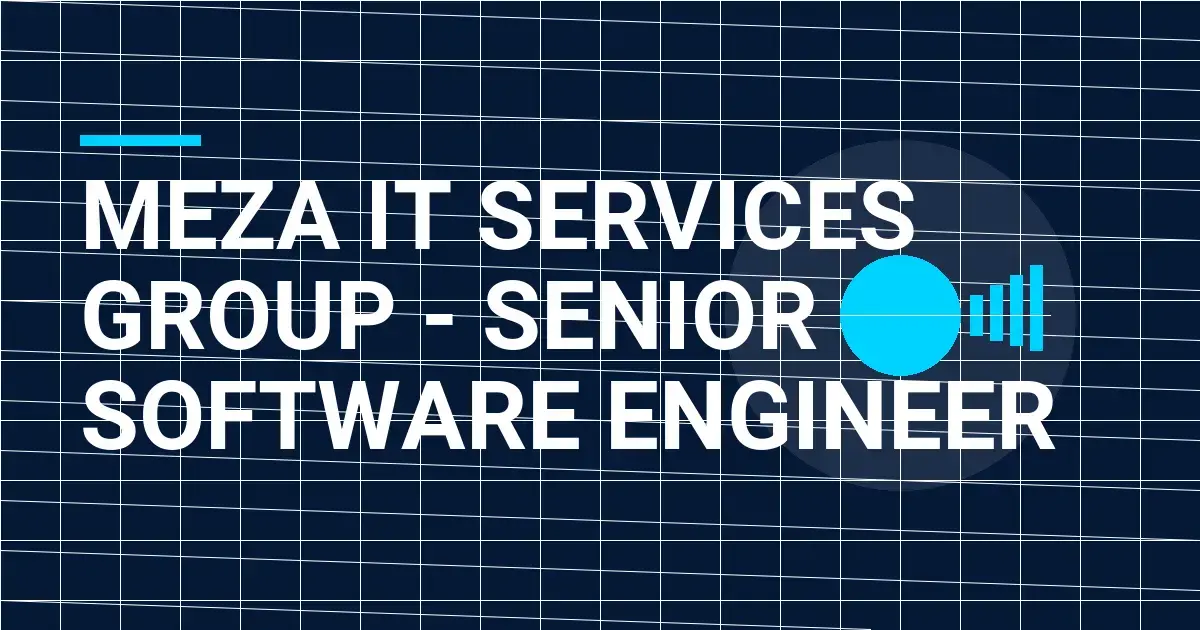 Meza IT Services Group - Senior Software Engineer