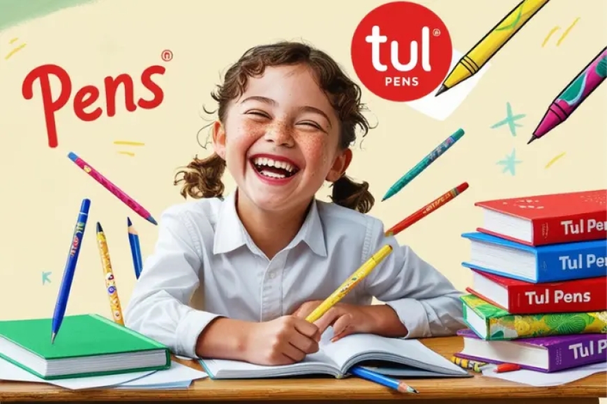 Colorful TUL Pens & Notebooks to Spark Young Imaginations
