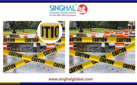 Durable Barricade Tape for Indoor Outdoor Use