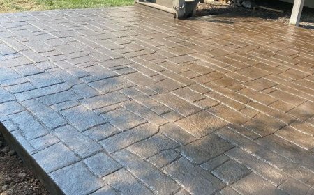 Stamped Concrete Services Benjamin, UT