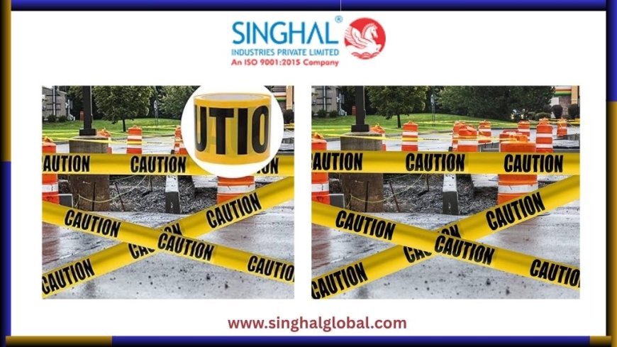 Durable Barricade Tape for Indoor Outdoor Use