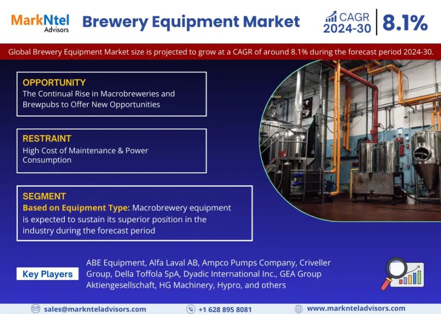 What’s Next for Brewery Equipment Market? Insights for 2025-2030