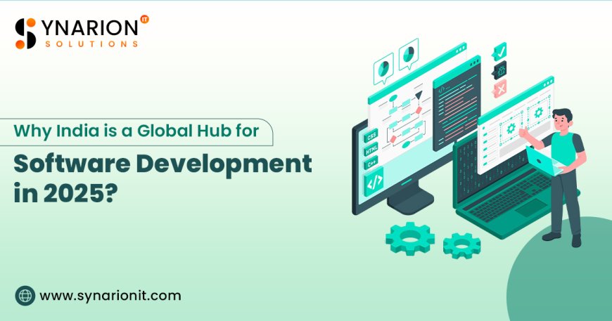 Why India is a Global Hub for Software Development in 2025?